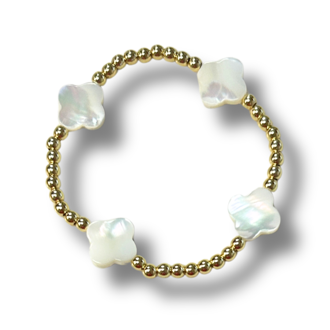 Lottie Lew Gold Bead Bracelets
