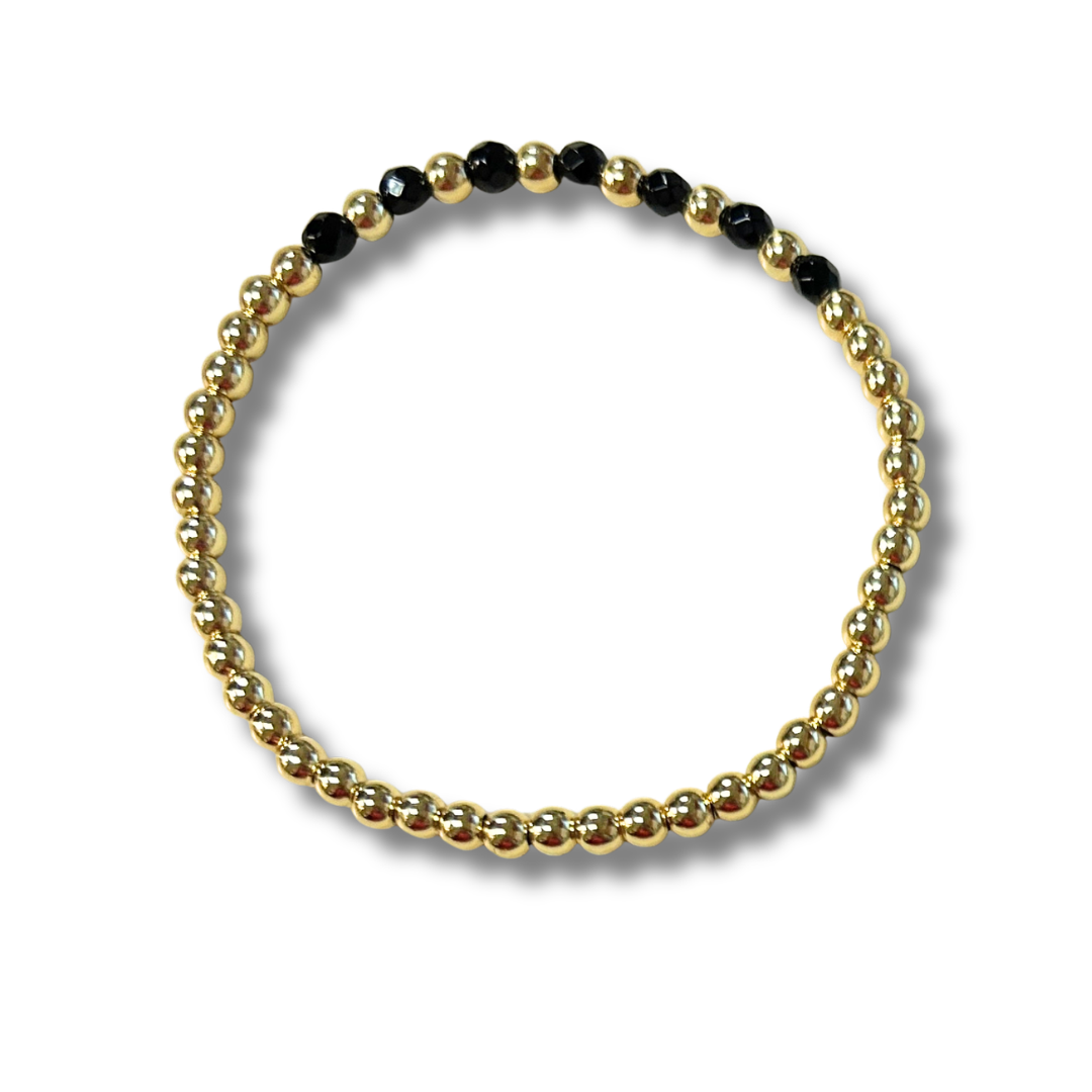 Lottie Lew Gold Bead Bracelets