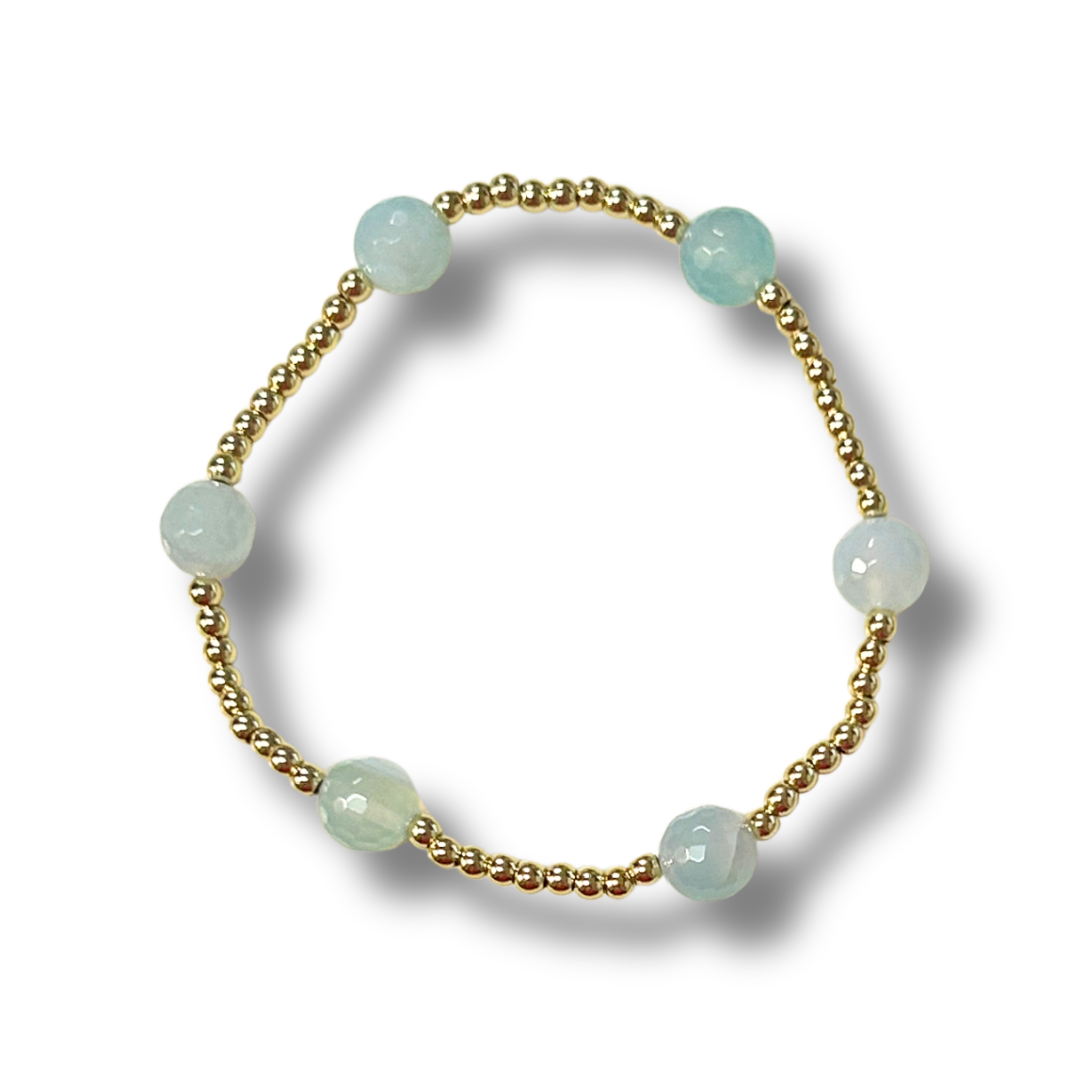 Lottie Lew Gold Bead Bracelets
