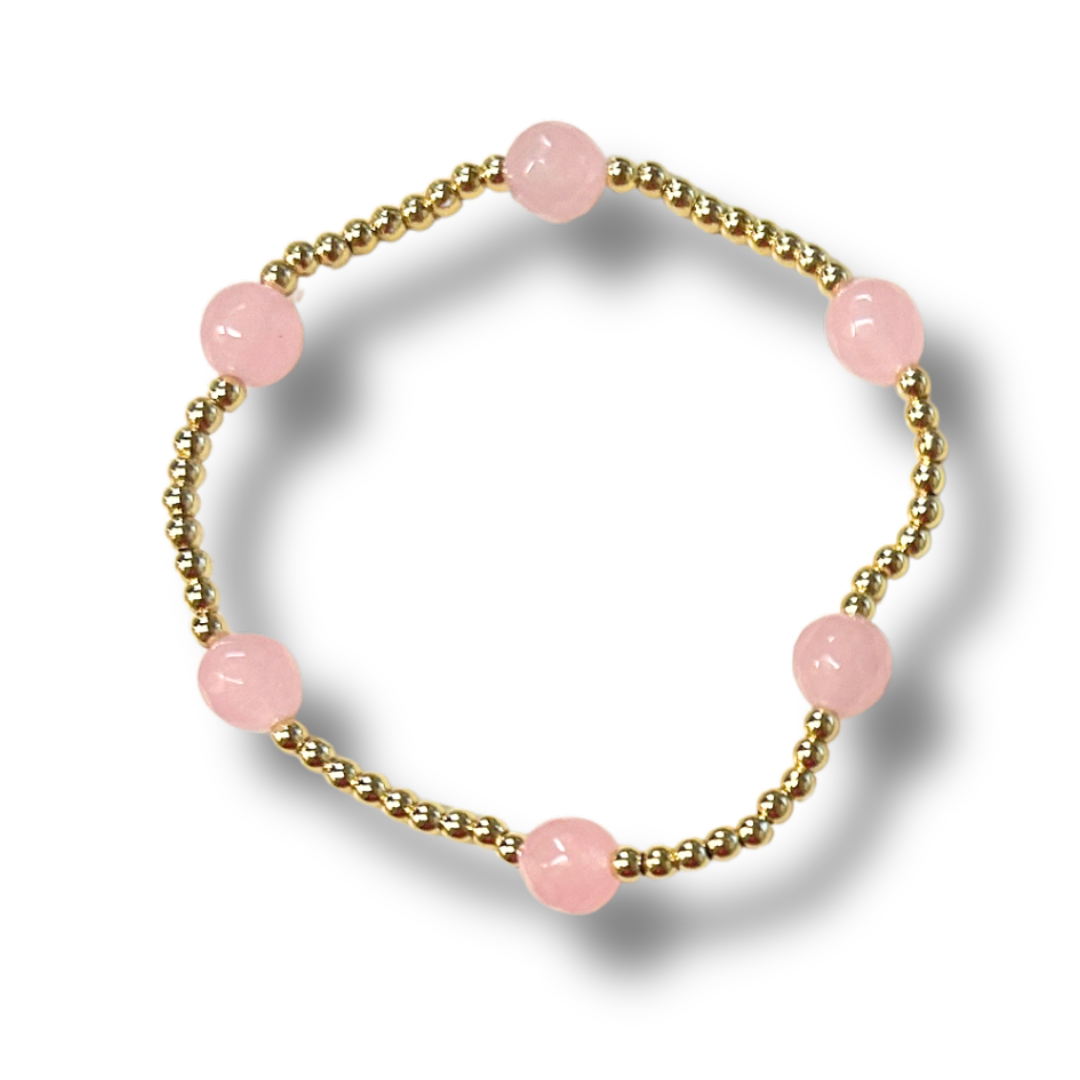 Lottie Lew Gold Bead Bracelets