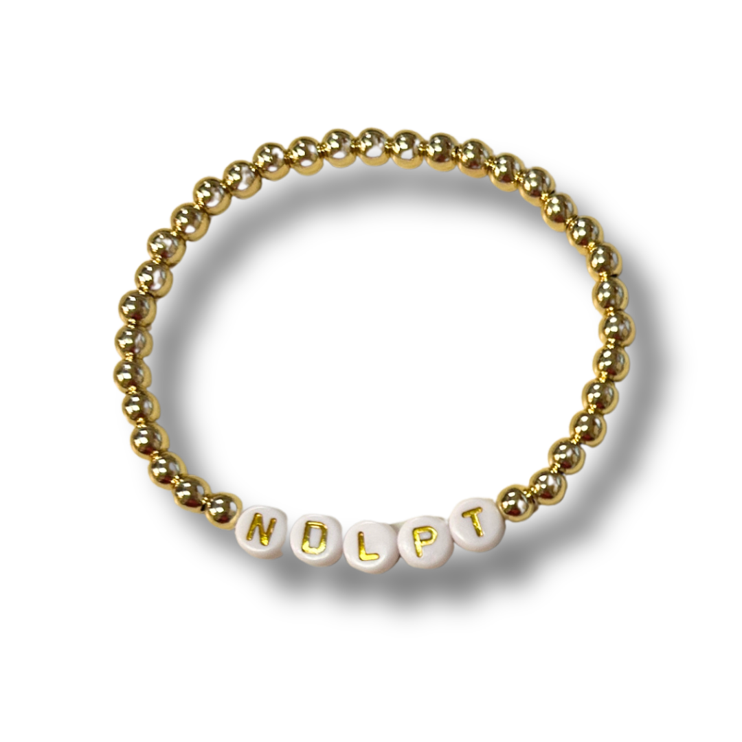 Lottie Lew Gold Bead Bracelets