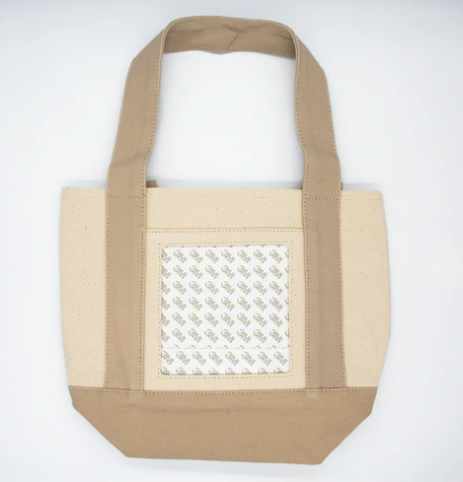 Mini Canvas Tote Bag - Taupe