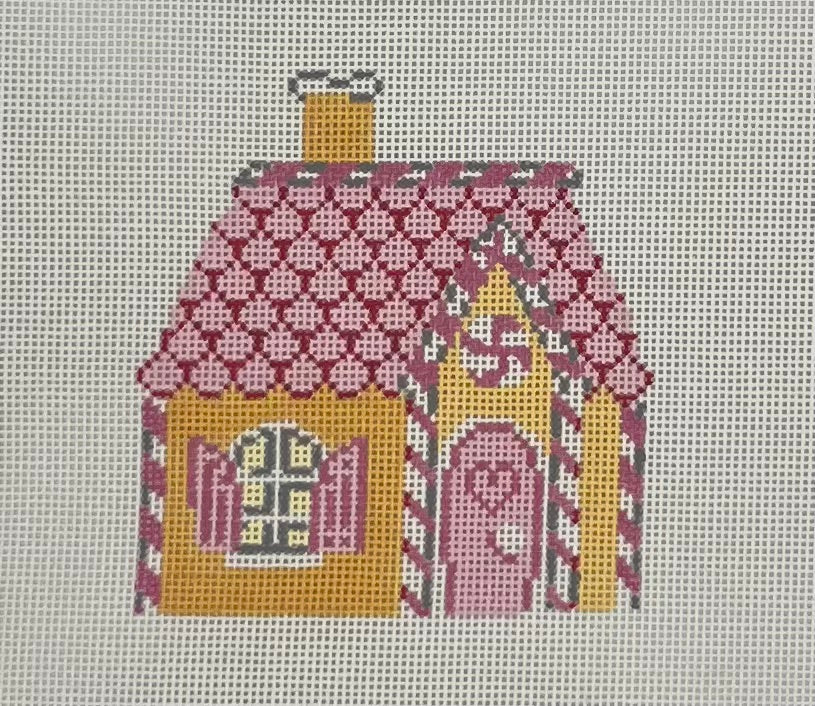 Pink Gingerbread House