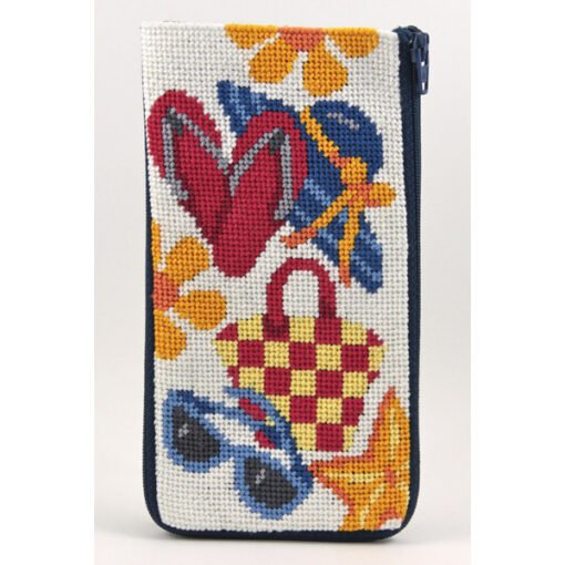 Beach Accessories Eyeglass Case Stitch & Zip