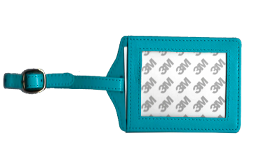 Leather Luggage Tag Oasis