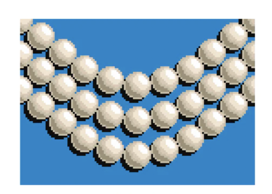 Pearl Clutch - Blue