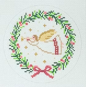 Angel with Horn Wreath