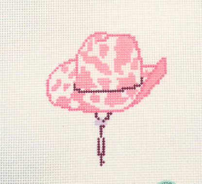 Pink Cow Boy Hat