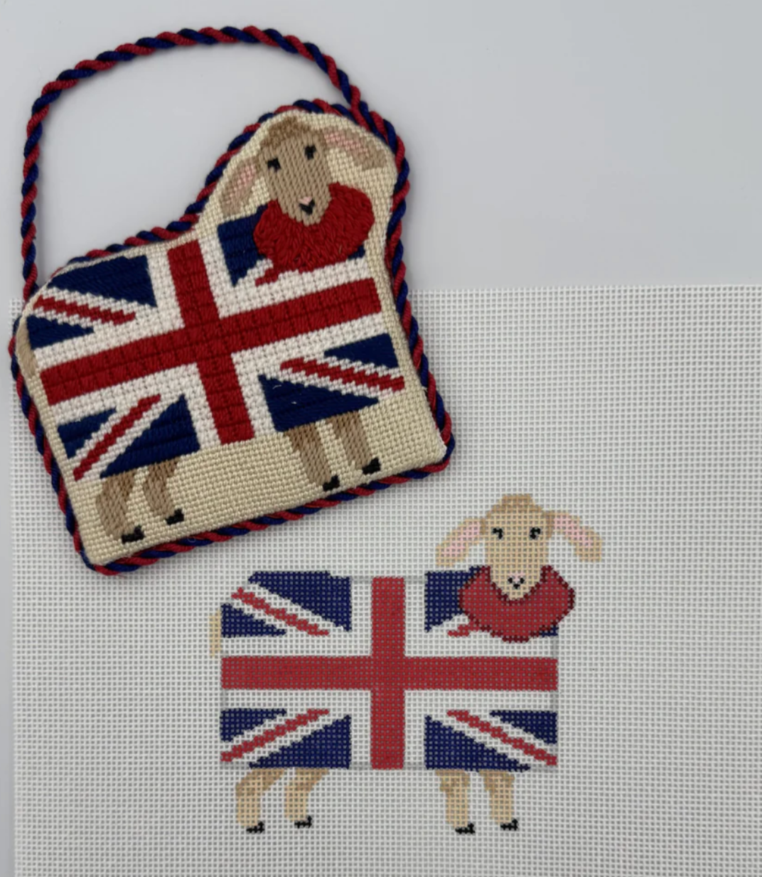 Sheep with Union Jack