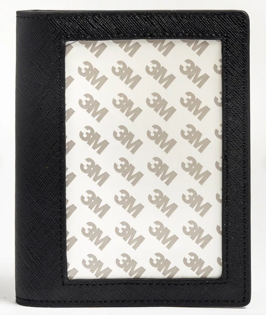 Self-Finishing Passport Cover - Black