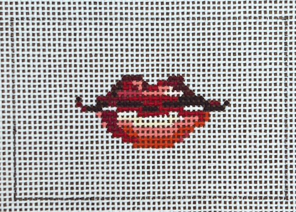 Lips Luggage Tag