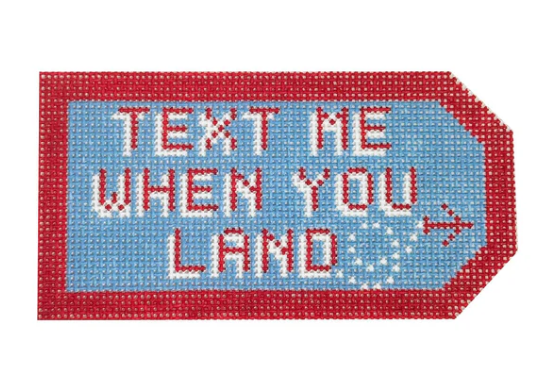 Text Bag Tag