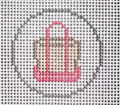Mini Tote Charm - Pink