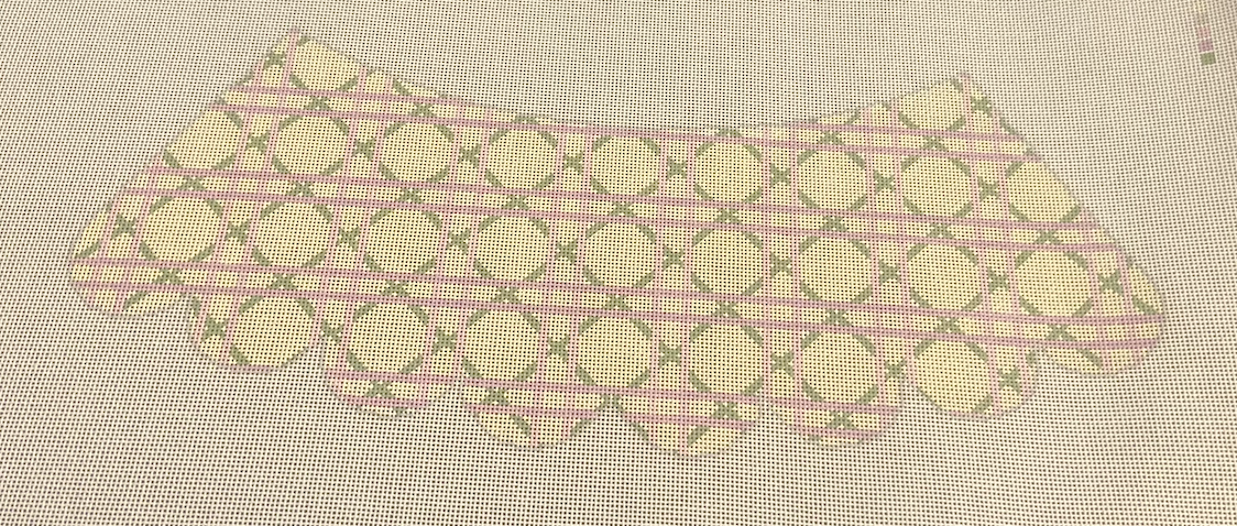 Mini Lamp Shade - Lavender Cane