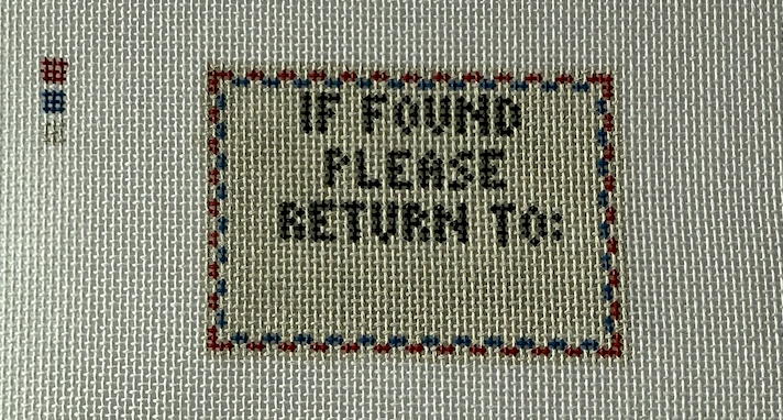 If Found Please Return To