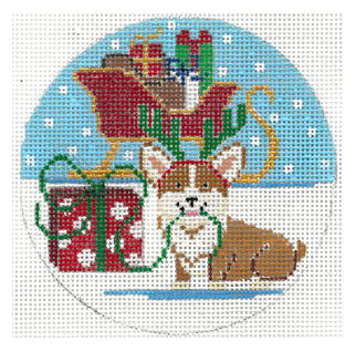 Holiday Pooch - Corgi