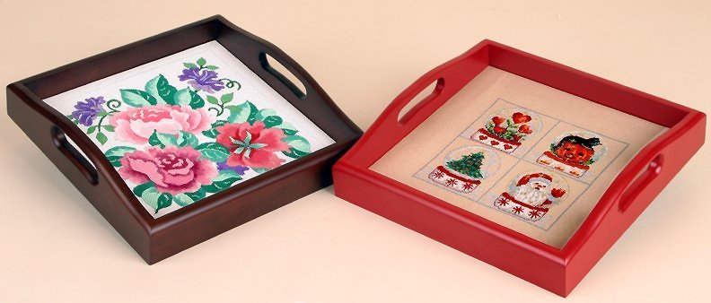 Tray - 10x10 - Mahogany