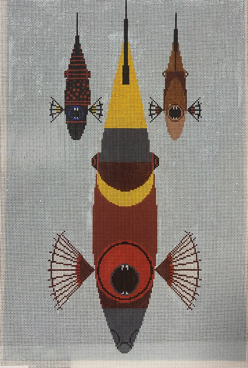 Trigger Fish Trio