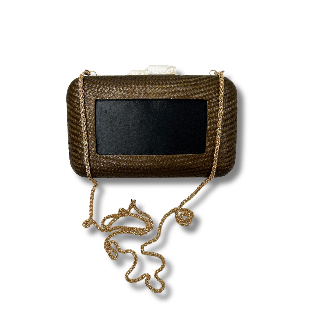 Fancy Clutch Brown