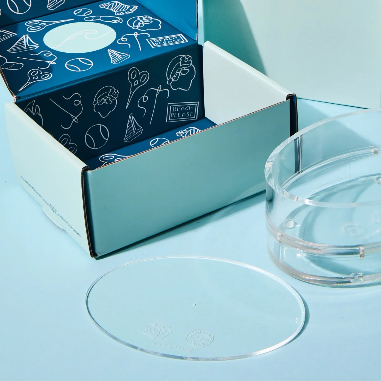 Acrylic Oval Template