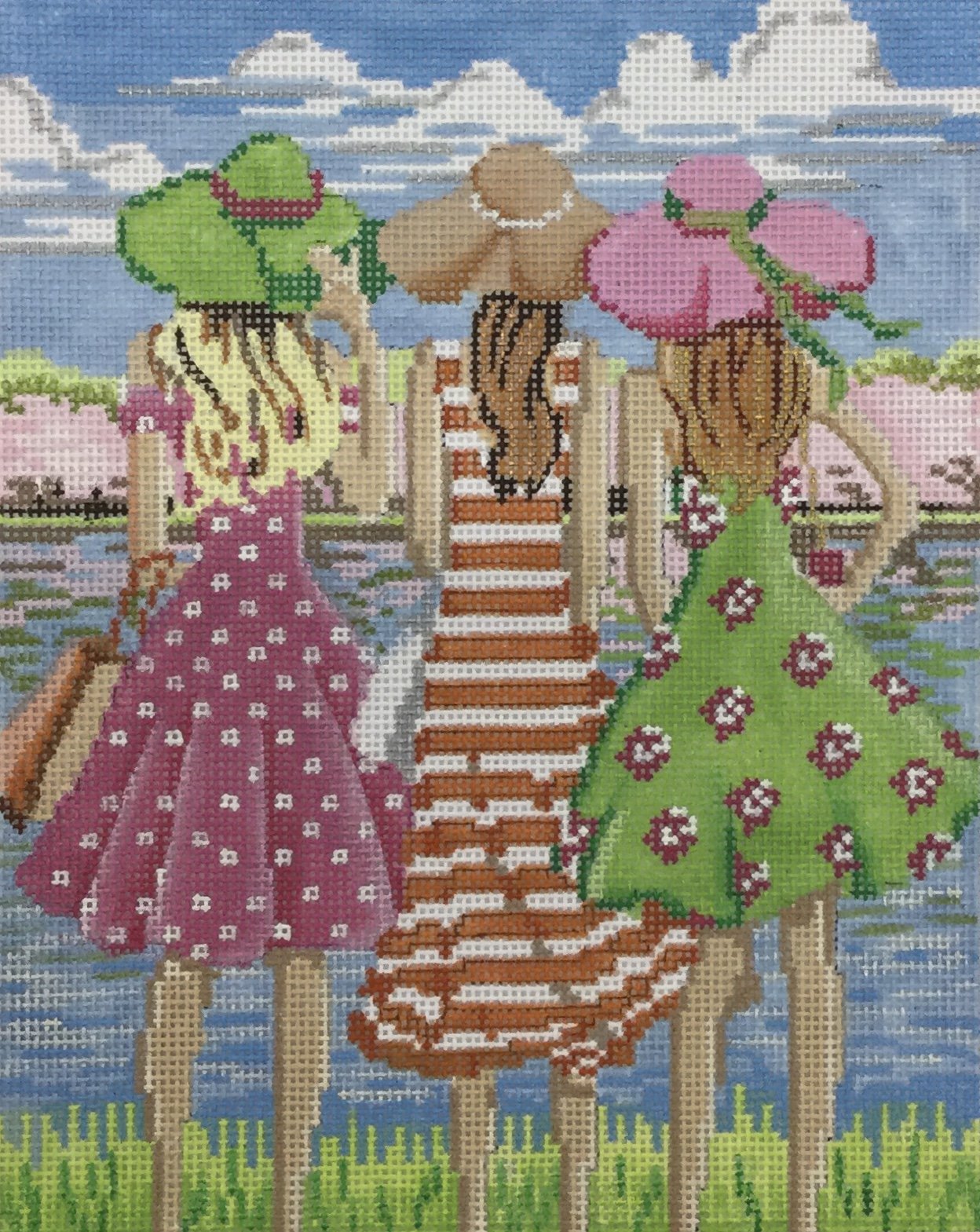 Three Girls in Summer