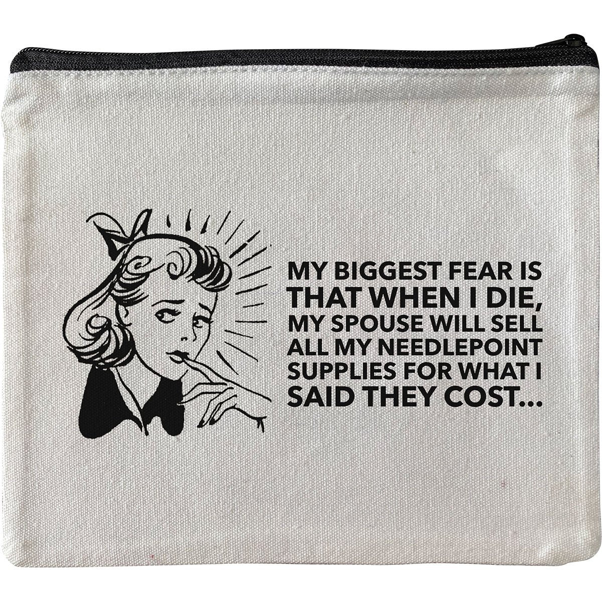 Biggest Fear Canvas Pouch
