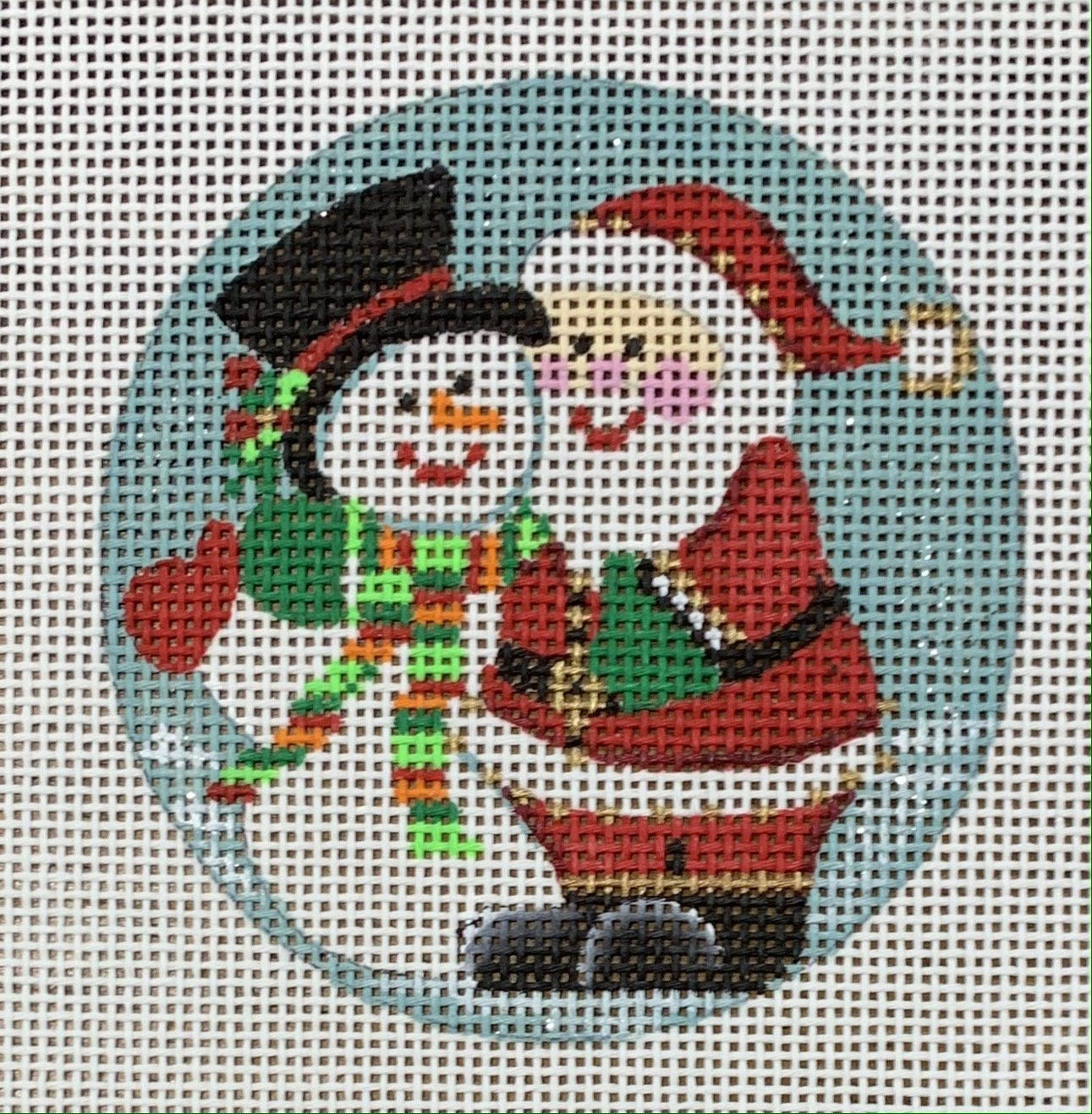 Snowman & Santa