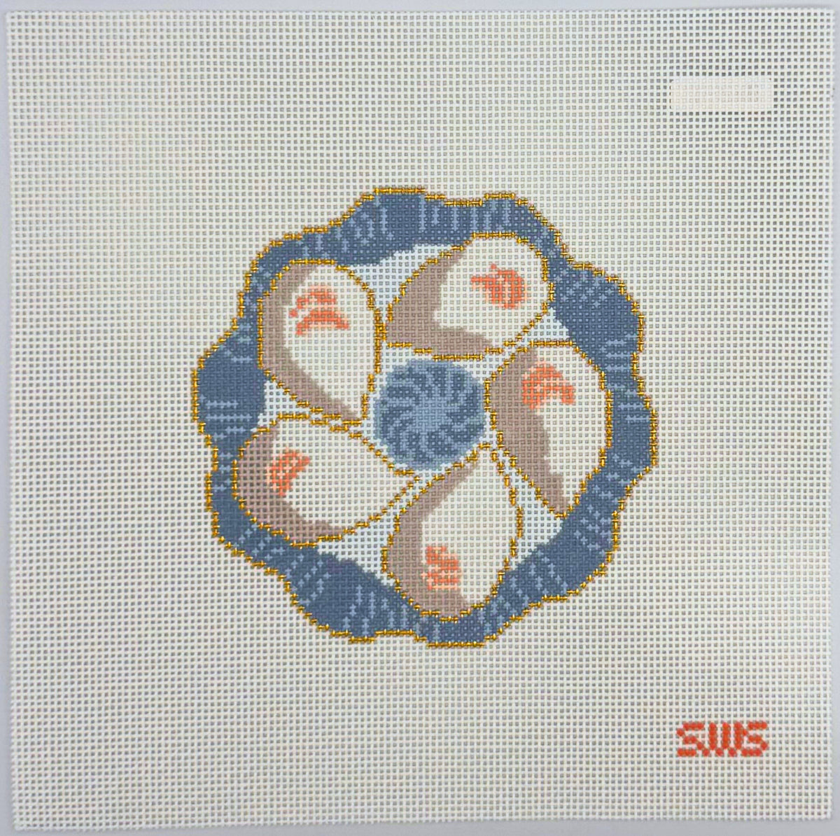 Oyster Plate - Blue