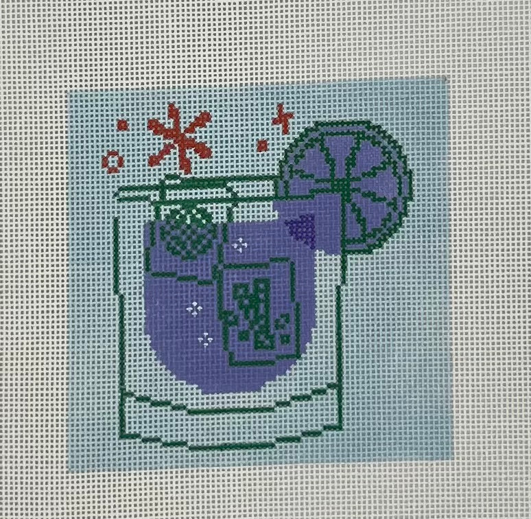 Blue Mahjong Cocktail