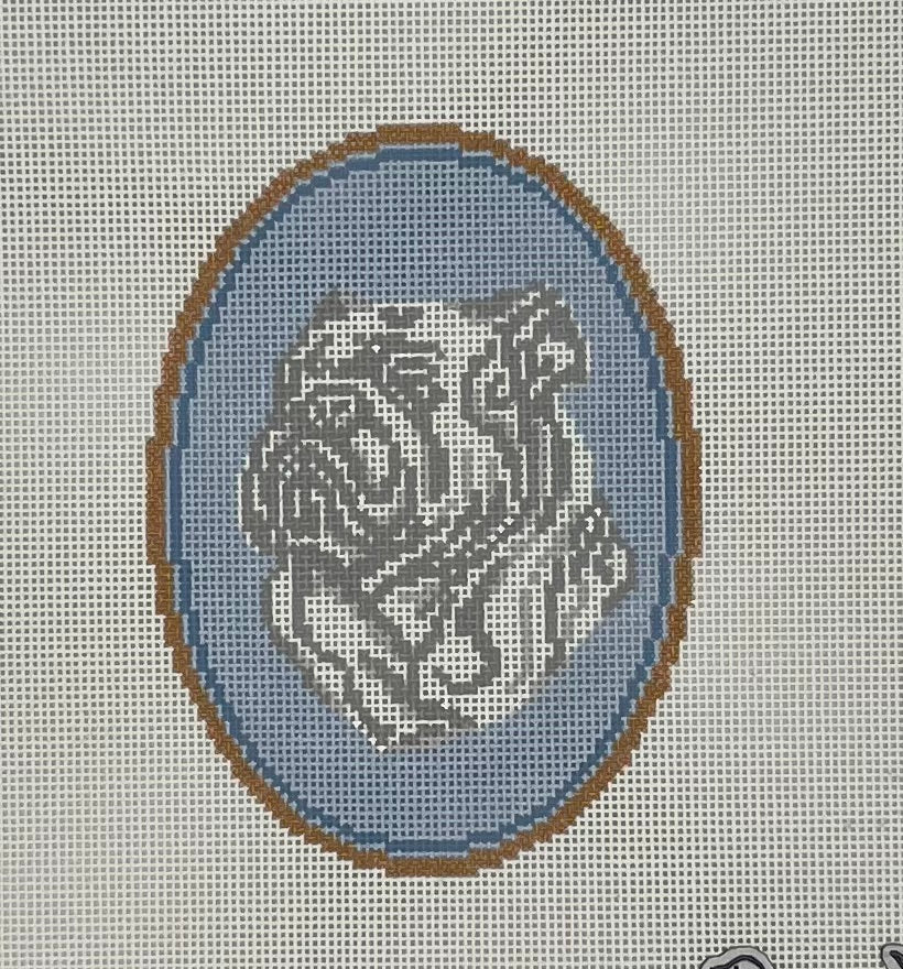 Dog Cameo - English Bulldog