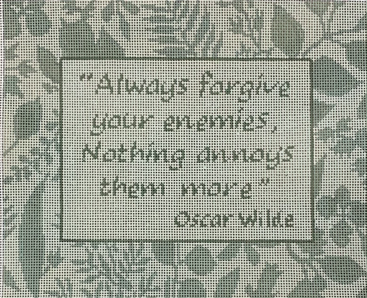 Always Forgive Your Enemies