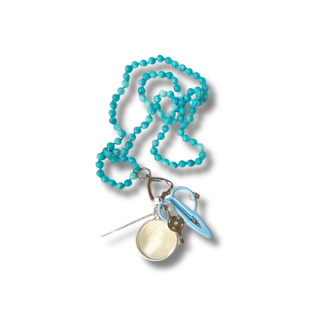 Chatelaine- Dot Com Blue