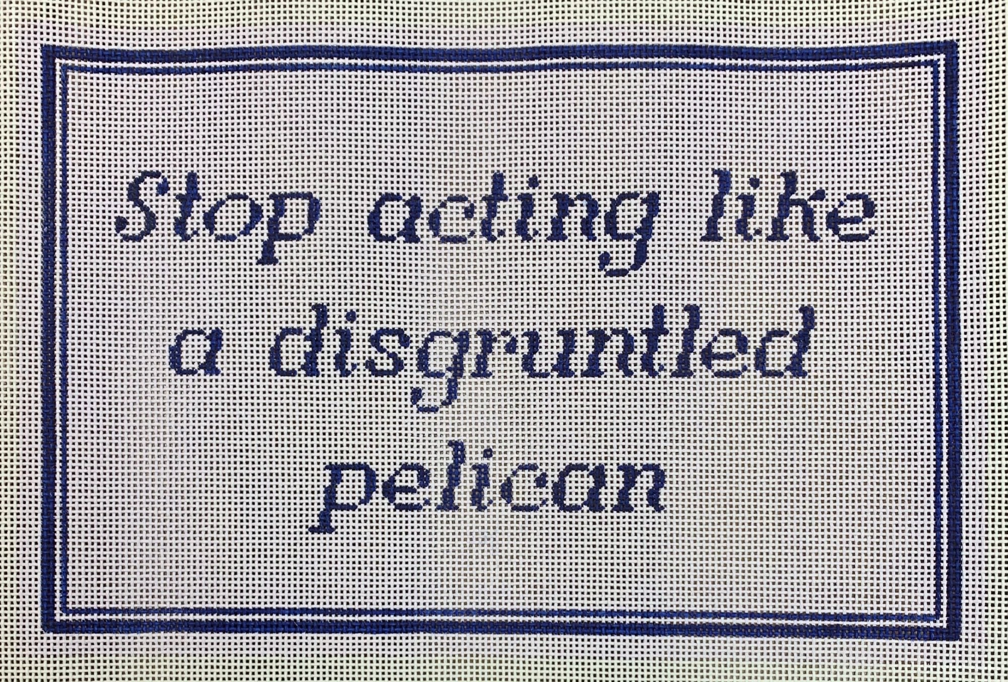 Disgruntled Pelican