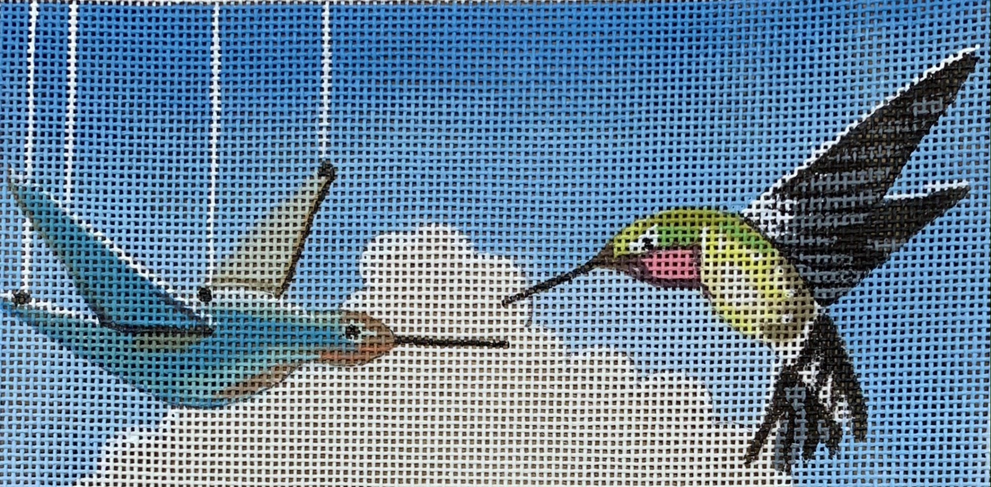 Hummingbird/Puppet Eyeglass Case