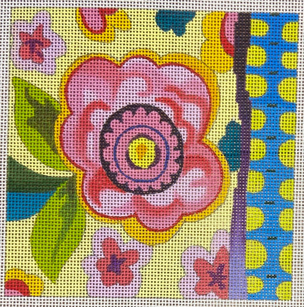 Pink and Yellow Floral