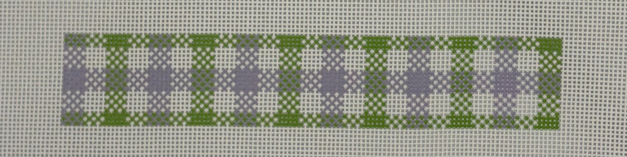 Pimlico Fern Key Fob - Green and Purple