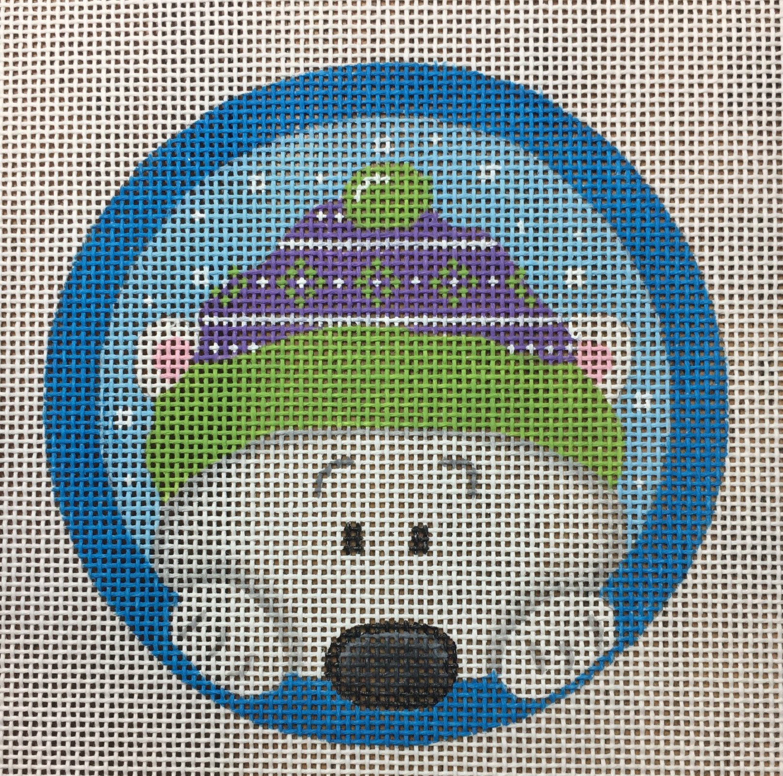 Peeking Polar Bear
