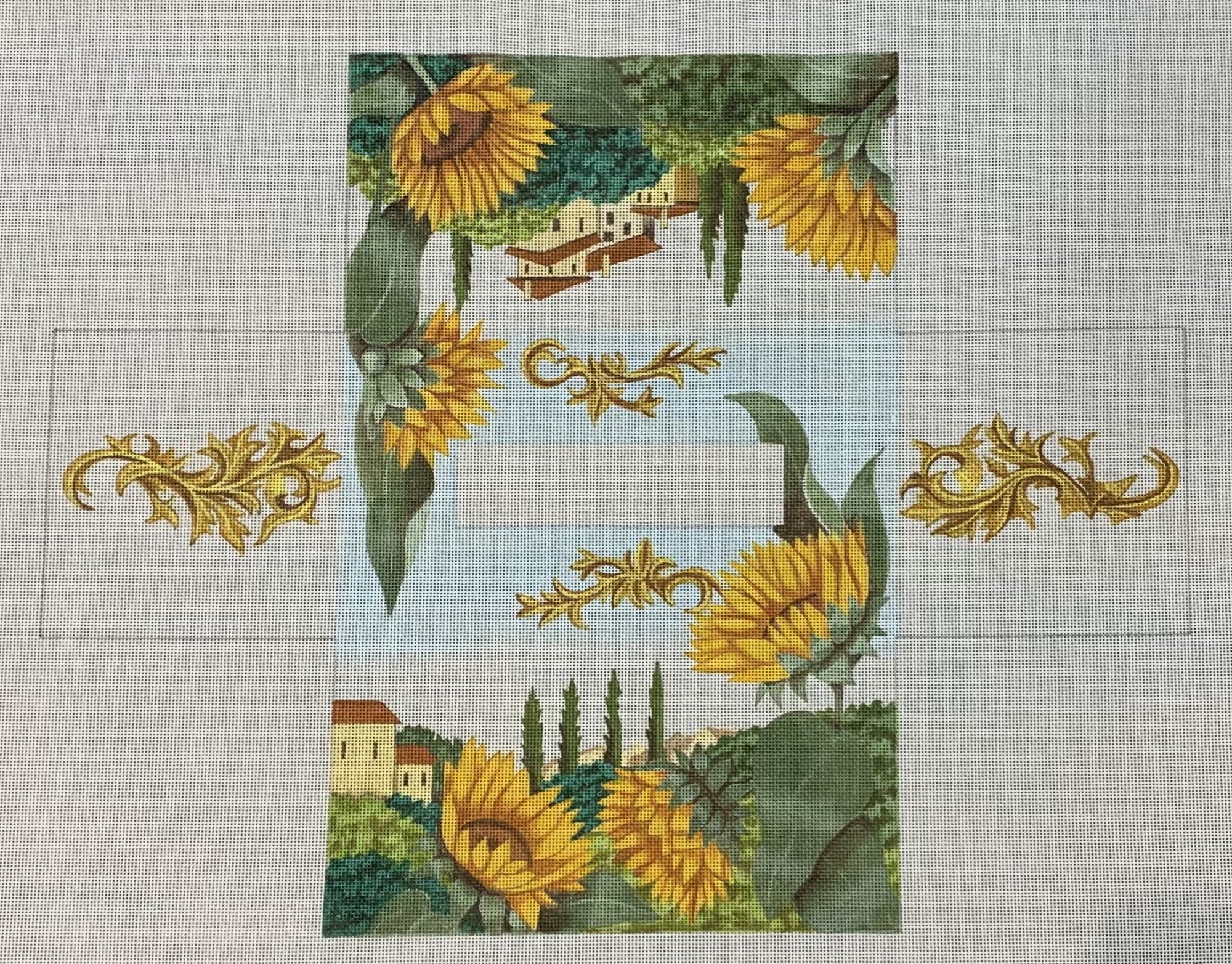 Tuscan Sun Tissue Box Topper