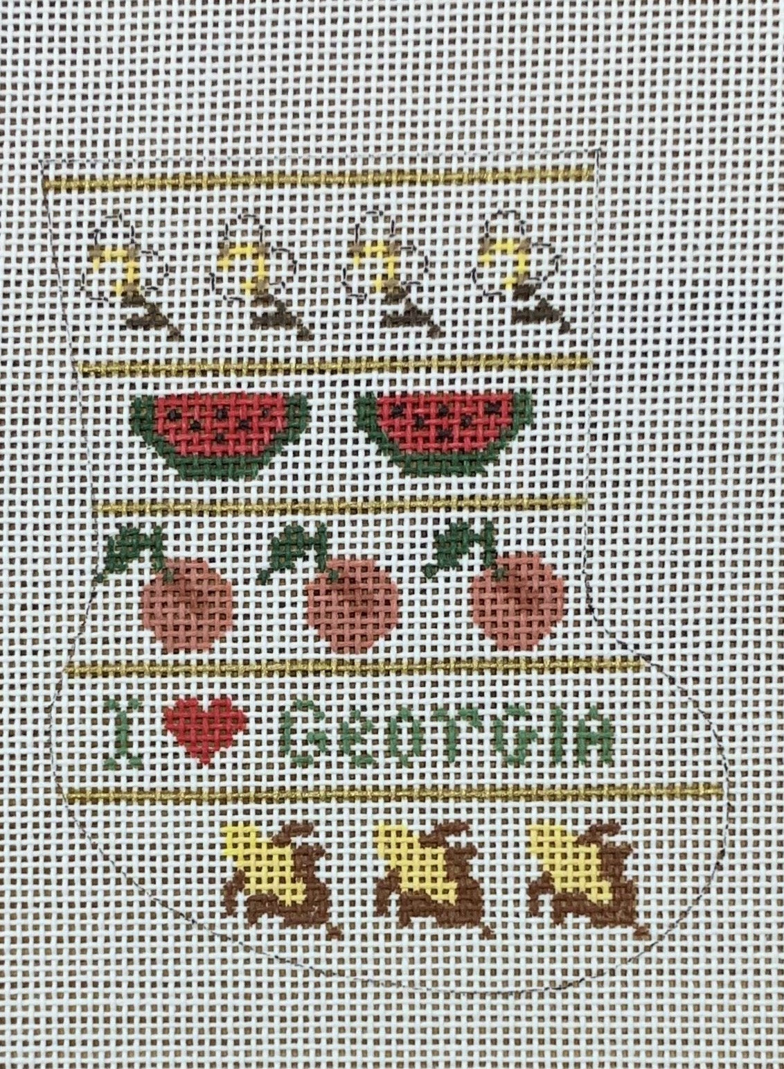 I Love Georgia Mini Stocking