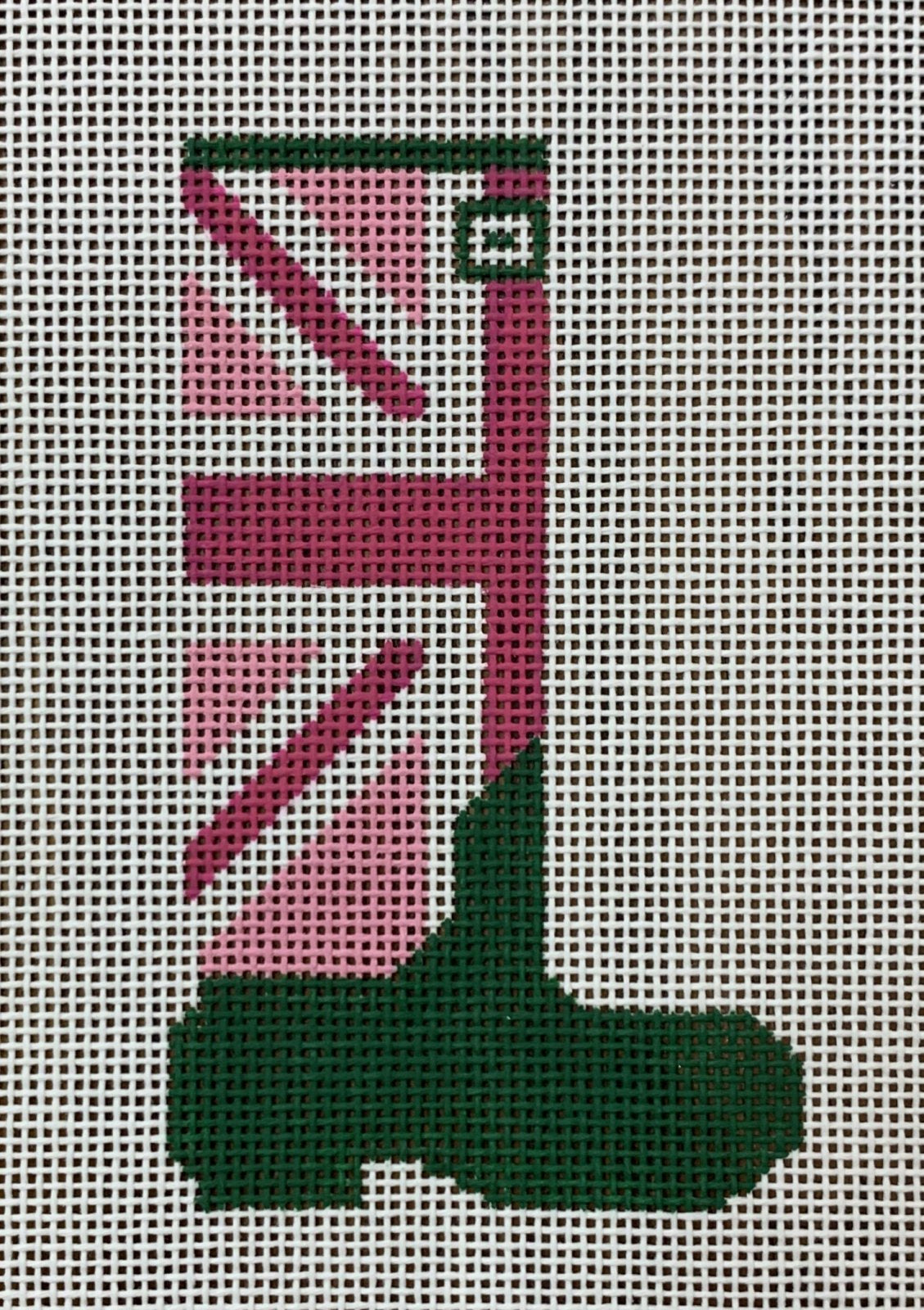 Wellie Union Jack (vermillion pink green)