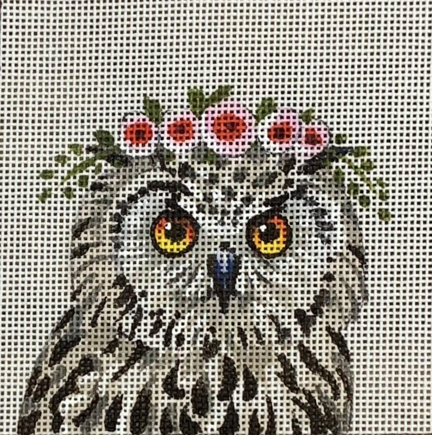 Owl w/Floral Crown