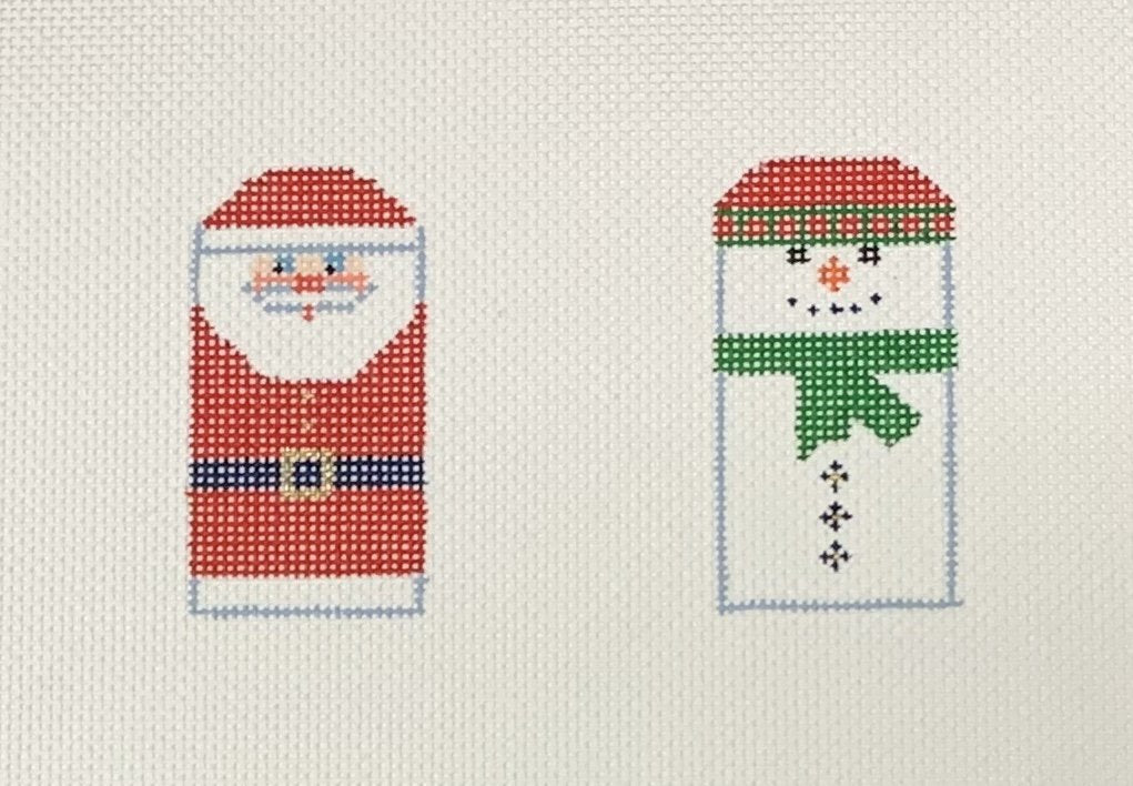 Santa/Snowman Minis Red/Green