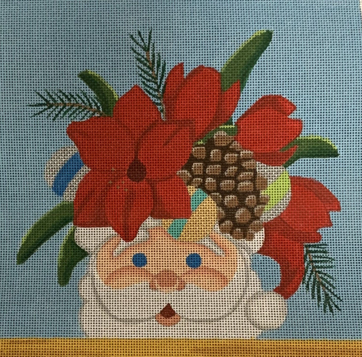 Santa Mug Floral