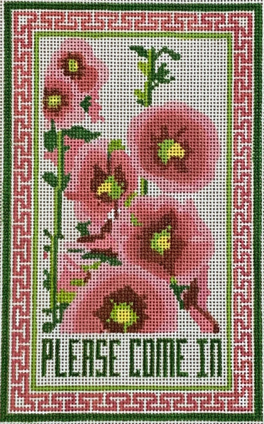 Pink Flower Please Come In