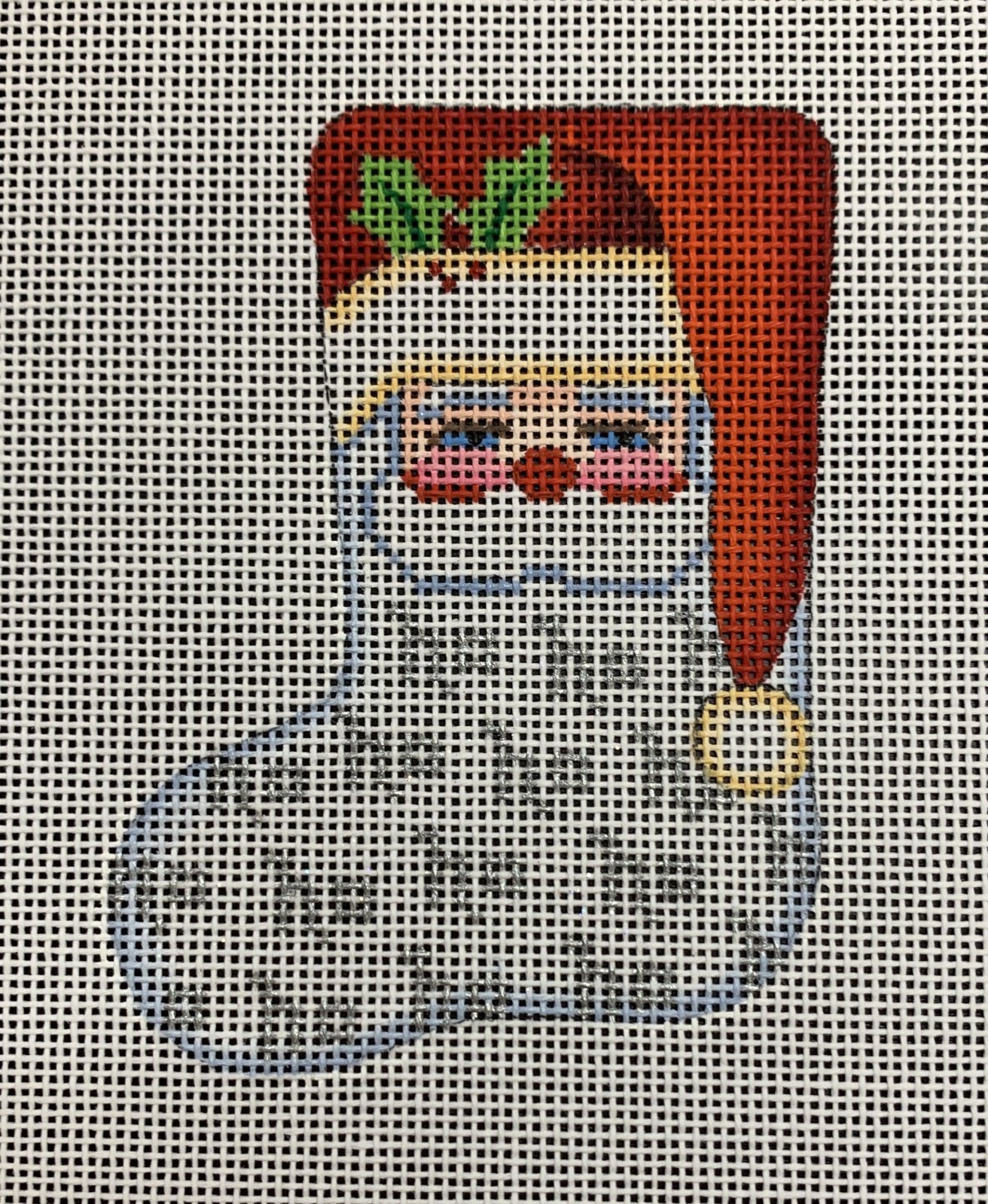 Mini Stocking Shape - Santa