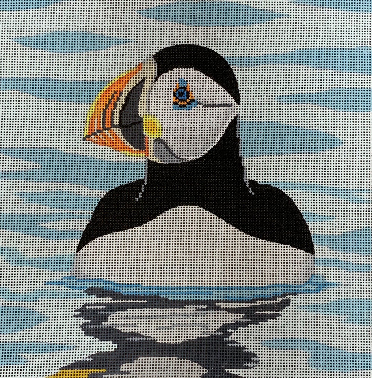 Swimming Puffin