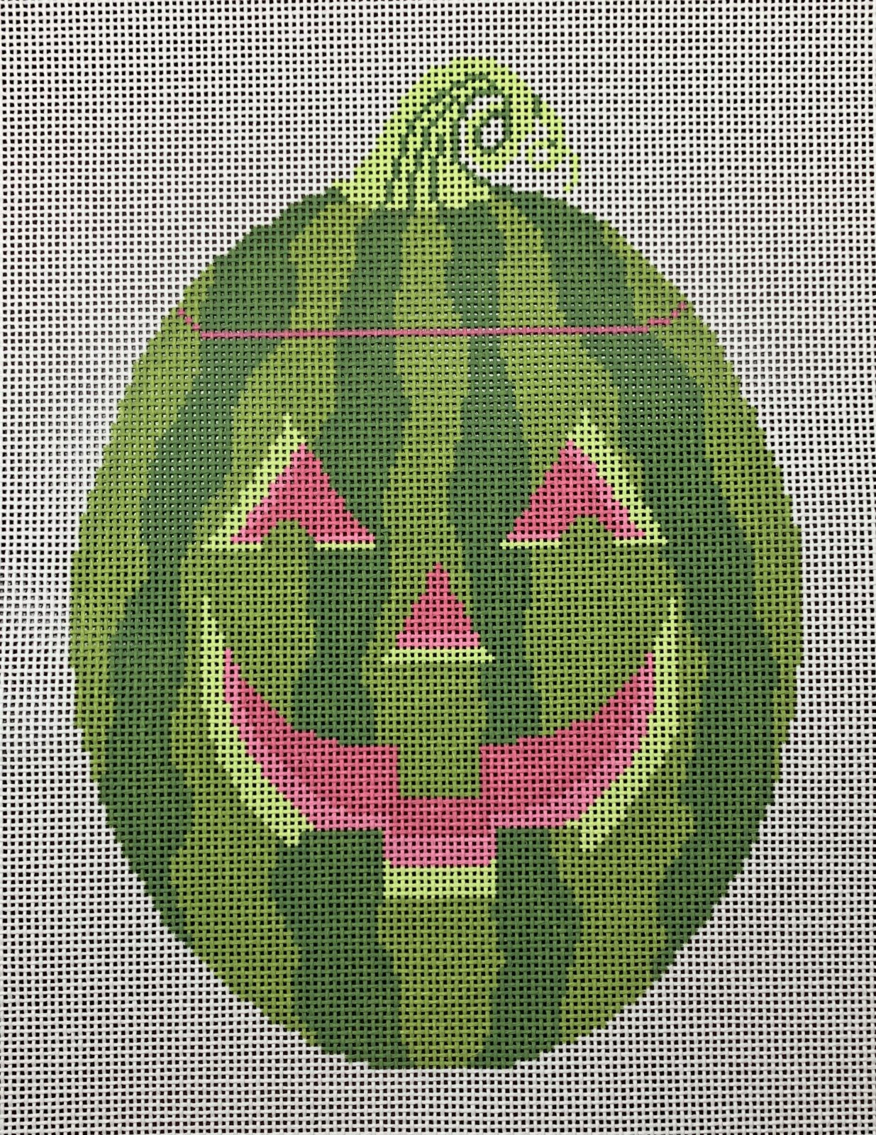 Watermelon Jack-o-lantern