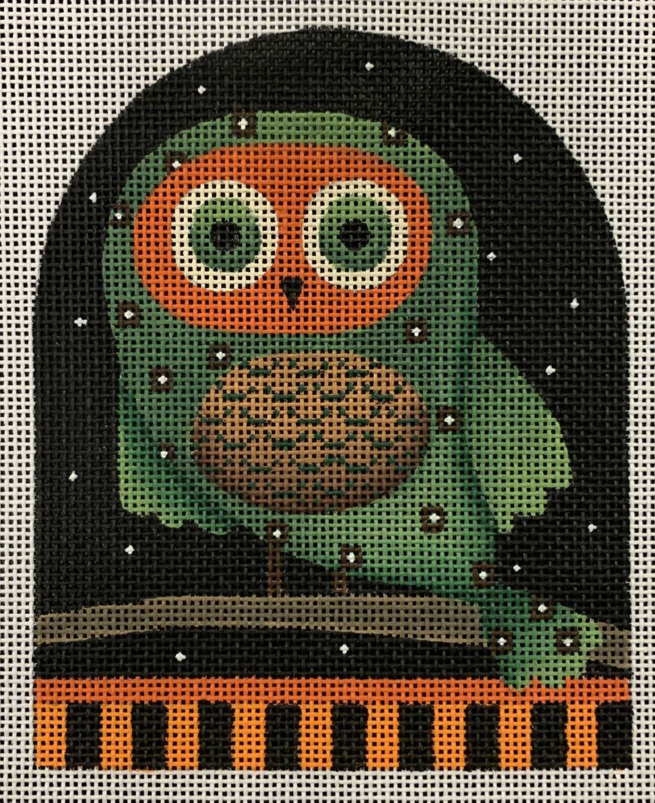 Orange-Faced Owl Dome