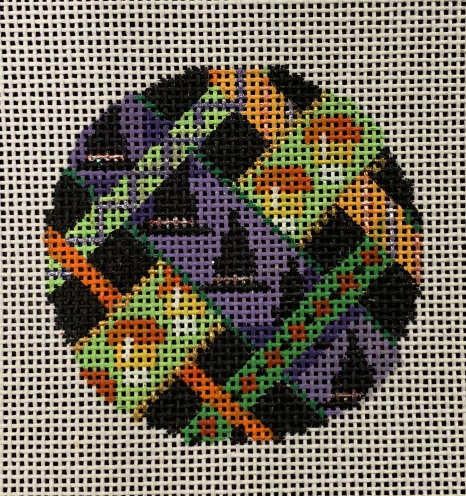 Witch Hat Woven Round