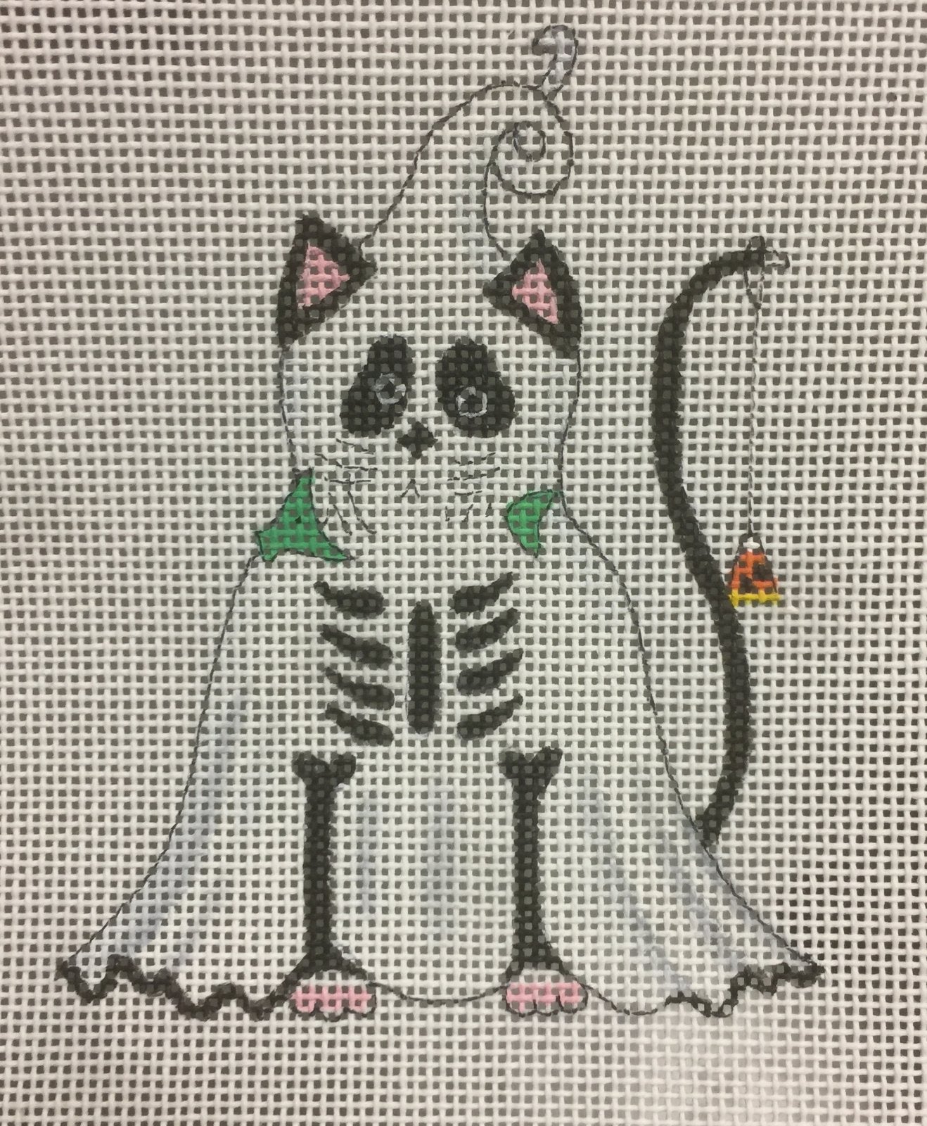 Ghost Black Cat